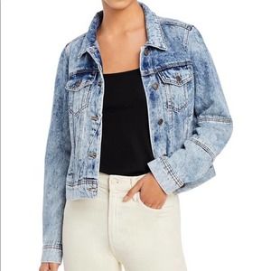 Free People Rumors Denim Jacket Size XS